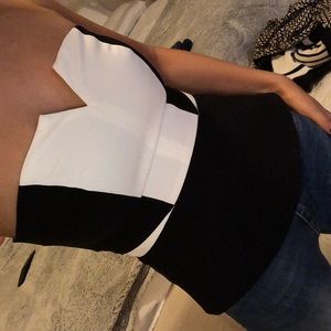 Size 4 Strapless Shirt